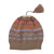 Earth-Tone 100 Alpaca Knit Hat from Peru 'Inca Earth'