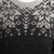 Men's Grey Alpaca Wool Snowflake Motif Sweater 'Inca Snowflake'