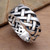 Bold Braided Sterling Silver Ring Handcrafted in Bali 'Bold Braid'