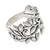Rice Stalk Sterling Silver Band Ring 'Rice Stalks'