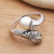 Curvaceous Sterling Silver Ring from Bali 'Kuta Connection'