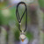 Sterling Silver and Citrine Pendant Necklace 'Sleepy Moon'
