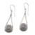 Balinese Style Sterling Silver Dangle Earrings 'Bali Jawan'