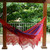 Hand Made Cotton Fabric Hammock Double 'Forro Dance'