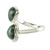 Heart-Shaped Jade Wrap Ring 'When Two Hearts Meet'