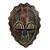 African Wood Mask 'Happiness'