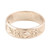 Women's Sterling Silver Band Ring with Diamond Motifs 'Shimla Shapes'