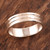 Versatile Polished Sterling Silver Band Ring 'Shimla Shine'