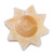 Pineapple Onyx Star Tealight Candleholder from Mexico 'Citlalli'