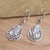 Handmade Silver Butterfly Dangle Earrings 'Butterfly Breeze'