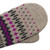 Pure Alpaca Wool Mittens with Inca Pattern 'Miski Inca'
