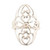 Ornate Sterling Silver Jali Ring 'Floral Jali'