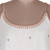 Cotton Camisole-Style Embroidered Tank Top 'Summer Blooms in Russet'