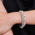 Karen Hill Tribe 950 Silver Beaded Bracelet 'Karen Celebration'