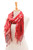 Pair of Cotton Scarves in Shades of Pink 'Warmth of Love'