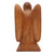 Praying Angel Suar Wood Hand Carved Statuette 'Angelic Prayer'