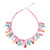 Colorful Multi-gemstone Beaded Necklace 'Candy Girl'