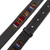 Leather Belt with Andean Wool Accents 'Cusco Heritage'
