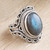 Handmade Labradorite Cocktail Ring 'Unknown Mystery'