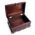 Decorative Chest Colonial Leather Jewelry Box  'Colonial Legacy'