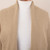 Long Seed Stitch Organic Cotton Sweater Coat 'Faithful Companion in Camel'