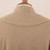 Long Seed Stitch Organic Cotton Sweater Coat 'Faithful Companion in Camel'
