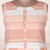 Hand Crafted Striped Cotton Sundress 'Horizon in Peach'