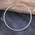 Artisan Made Woven Silver Collar Necklace from Thailand 'Unbreakable Bond'