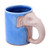 Hand Made Celadon Ceramic Elephant Mug from Thailand 'Morning Joe'