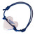 Talavera Style Blue  White Bird Papier Mache Heart Bracelet 'Blue Talavera'