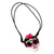 Hand Painted Catrina Skull Necklace 'Pretty Catrina'