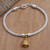 Gold-Plated Sterling Silver Charm Bracelet from Bail 'Naga's Bell'