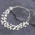 Handmade Cultured Freshwater Pearl Station Necklace 'Secret Pearl in White'