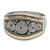 Sterling Silver and Gold Accent Ring 'Celuk Legend'