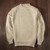 Solid Ivory Pima Cotton Crew Neck Men's Sweater from Peru 'Casual Style in Ivory'