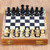 Hand Crafted Soapstone Chess Set 'Intellectual Challenge'