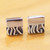 Handcrafted Taxco Silver Contemporary Zebra Stud Earrings 'Zebra Mystique'