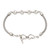 Sterling Silver Heart-Motif Bracelet 'Loyal One'