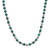 Magnesite and Karen Silver Beaded Necklace 'Green Grace'