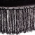 Black Cotton Rope Hammock Triple 'Mirage in Black'