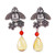 Bee-Themed Amber Dangle Earrings from Mexico 'Golden Bees'