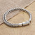 Men's Sterling Silver Naga Chain Bracelet 'Cult Classic'