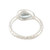 Sterling Silver and Blue Topaz Single Stone Ring 'Tropical Waters'