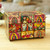 Catholic Wood Decorative Box 'A Bouquet for My Guadalupe'