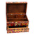 Catholic Wood Decorative Box 'A Bouquet for My Guadalupe'