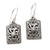 Artisan Crafted Sterling Silver Dangle Earrings 'Sweet Choice'