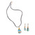 Gold-Accented Marble Jewelry Set 'Tribal Trends'