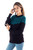 Knit 100 Alpaca Sweater 'Modern Geometry'