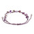 Star Charm Amethyst Bracelet 'Lilac Star'