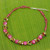 Beaded Quartz Multigem Necklace from Thailand 'Peony Romance'